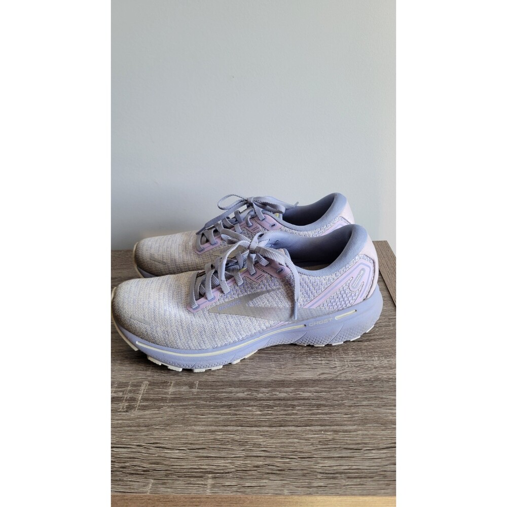 Brooks Ghost 14 Womens Size 10.5 Running Shoes Lavender Purple